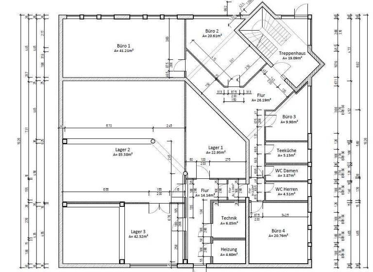 Bürofläche zur Miete 12.190 € 23 Zimmer 1.060 m² Bürofläche teilbar ab 300 m² Dörnigheim Maintal 63477