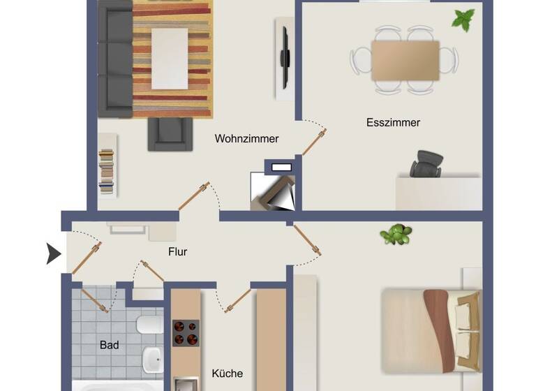 Wohnung zum Kauf 239.000 € 3 Zimmer 65,7 m² 3. Geschoss Bergheim Stuttgart-Weilimdorf 70499