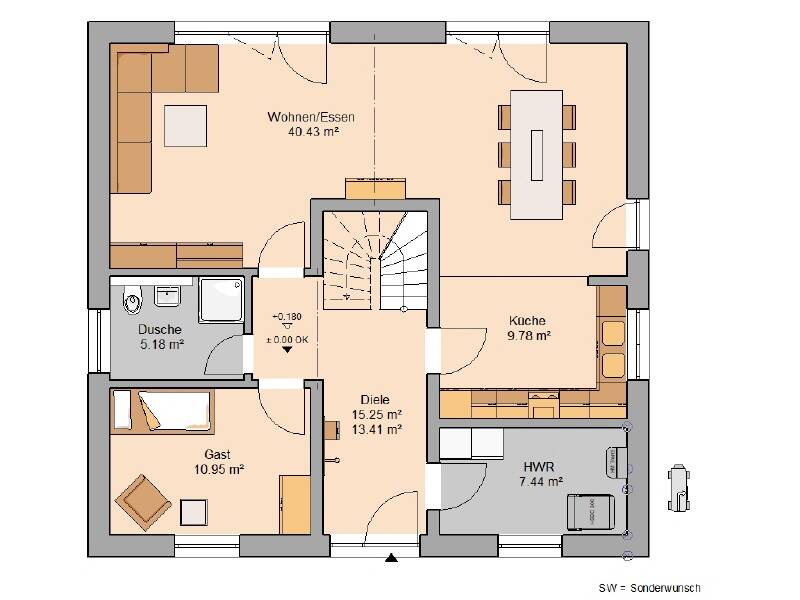 Einfamilienhaus zum Kauf provisionsfrei 511.395 € 6 Zimmer 148 m²<br/>Wohnfläche 600 m²<br/>Grundstück Arnstadt Arnstadt 99310