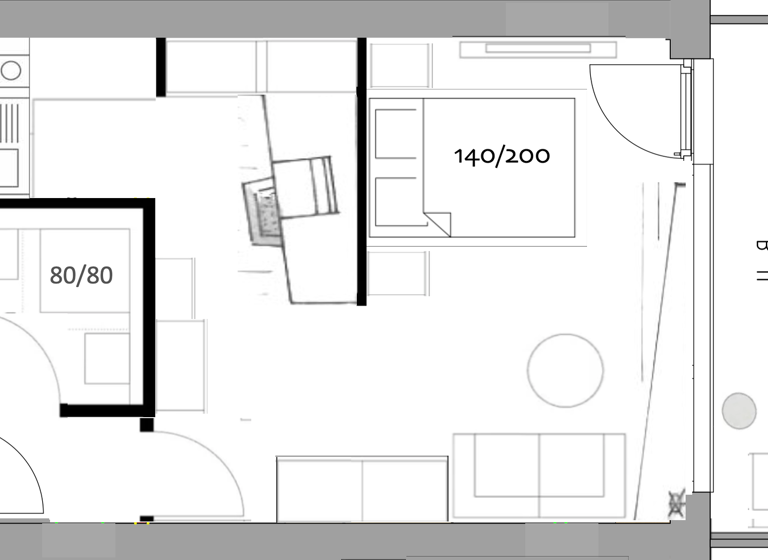 Studio zum Kauf provisionsfrei 129.000 € 1 Zimmer 31 m² Geschoss 1/2 Höchberg 97204