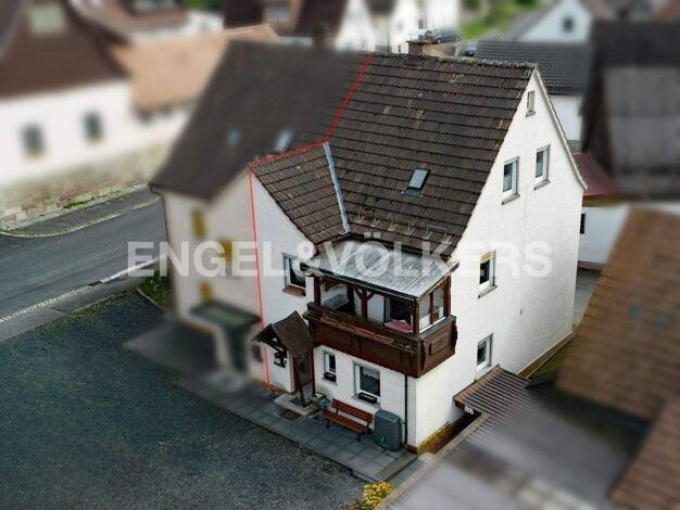 Doppelhaushälfte zum Kauf 149.000 € 4 Zimmer 125 m² 280 m² Grundstück Oberbach Wildflecken 97772