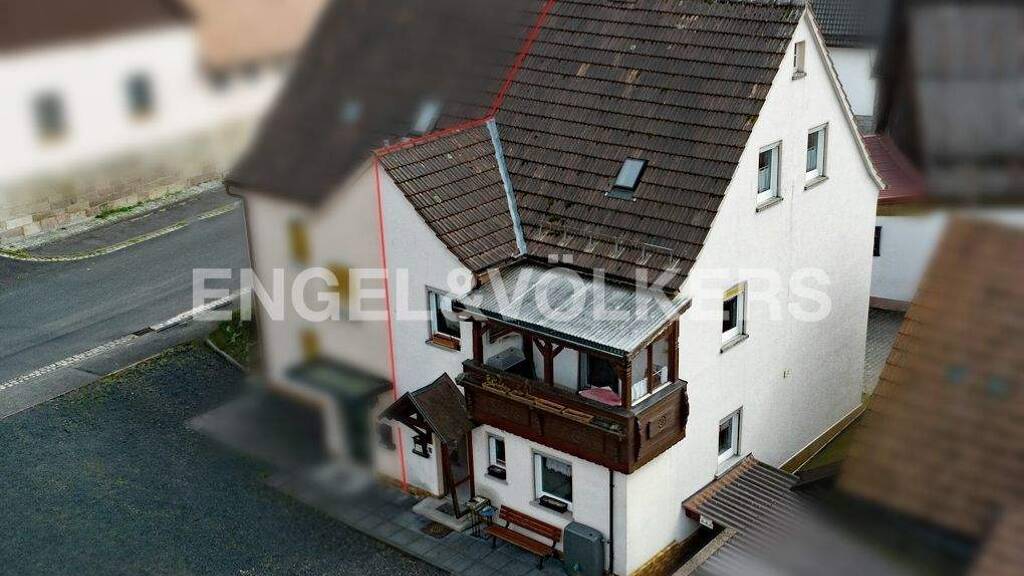 Doppelhaushälfte zum Kauf 149.000 € 4 Zimmer 125 m² 280 m² Grundstück Oberbach Wildflecken 97772