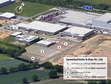 Gewerbegrundstück zum Kauf provisionsfrei 8.000 m² Grundstück Heideweg Henstedt-Ulzburg 24558
