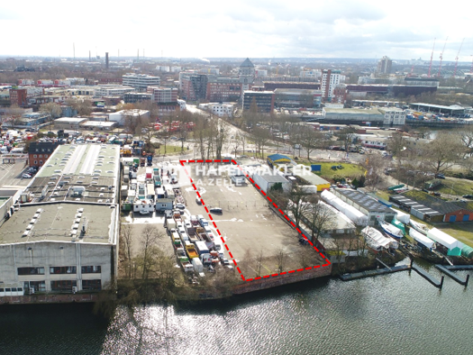 Gewerbegrundstück zur Miete 3.750 m² Grundstück Rothenburgsort Hamburg 20539