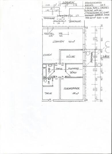 Terrassenwohnung zur Miete 650 € 3 Zimmer 100,6 m² frei ab 01.07.2025 Nienhagen Staufenberg 34355