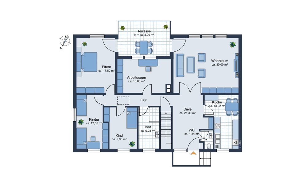 Bungalow zum Kauf 895.000 € 5 Zimmer 137,1 m²<br/>Wohnfläche 531 m²<br/>Grundstück Neubeuern 83115