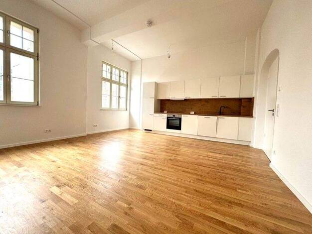 Wohnung zur Miete - Erstbezug 955 € 2,5 Zimmer 77 m² 2. Geschoss Dreyhauptstraße 2 Altstadt Halle (Saale), Stadt 06108