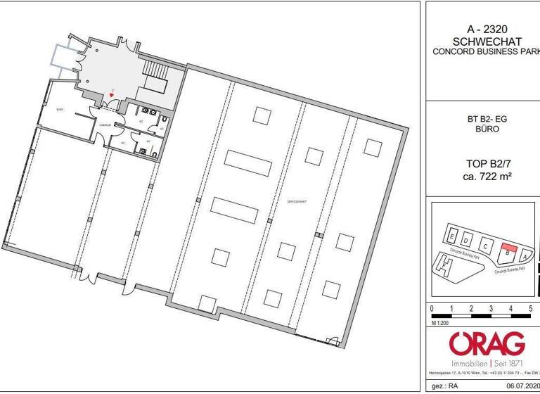 Lagerhalle zur Miete 5 € 722 m² Lagerfläche Schwechat 2320