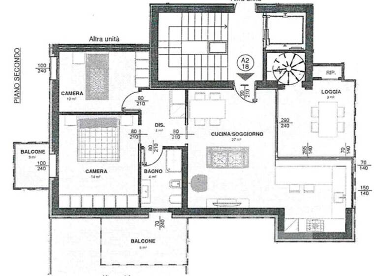 Wohnung zum Kauf 679.000 € 3 Zimmer 75,3 m² 2. Geschoss frei ab sofort Desenzano del Garda 25015