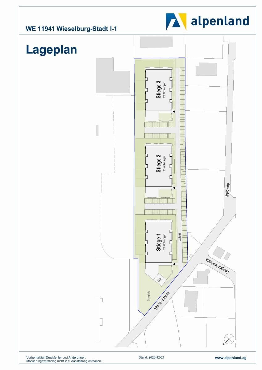 Wohnung zur Miete 881 € 3 Zimmer 73 m²<br/>Wohnfläche 30.04.2025<br/>Verfügbarkeit Wieselburg 3250