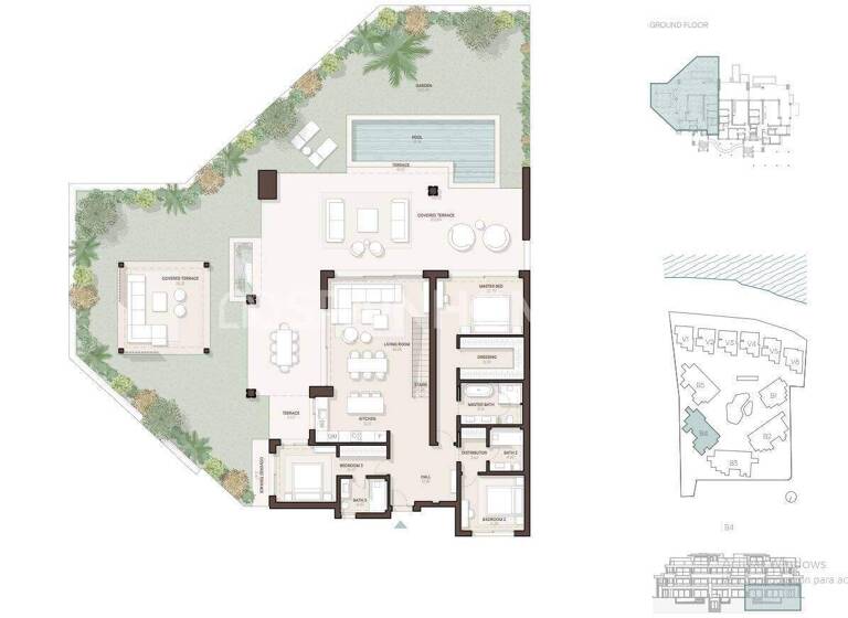 Penthouse zum Kauf 3.950.000 € 3 Zimmer 146 m² EG Málaga 29680