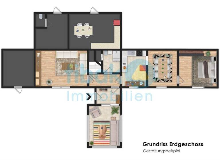 Bungalow zum Kauf 189.000 € 3 Zimmer 87,8 m² 701 m² Grundstück Delitzsch 04509