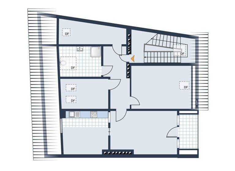 Wohnung zur Miete 820 € 3 Zimmer 91 m² frei ab 01.06.2026 Innenstadt Bielefeld 33602