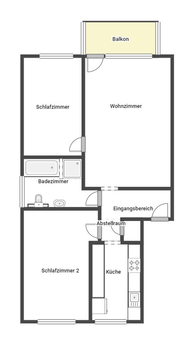 Immobilie zum Kauf als Kapitalanlage geeignet 199.000 € 3 Zimmer 75 m²<br/>Fläche Kirchhellen-Mitte Bottrop 46244