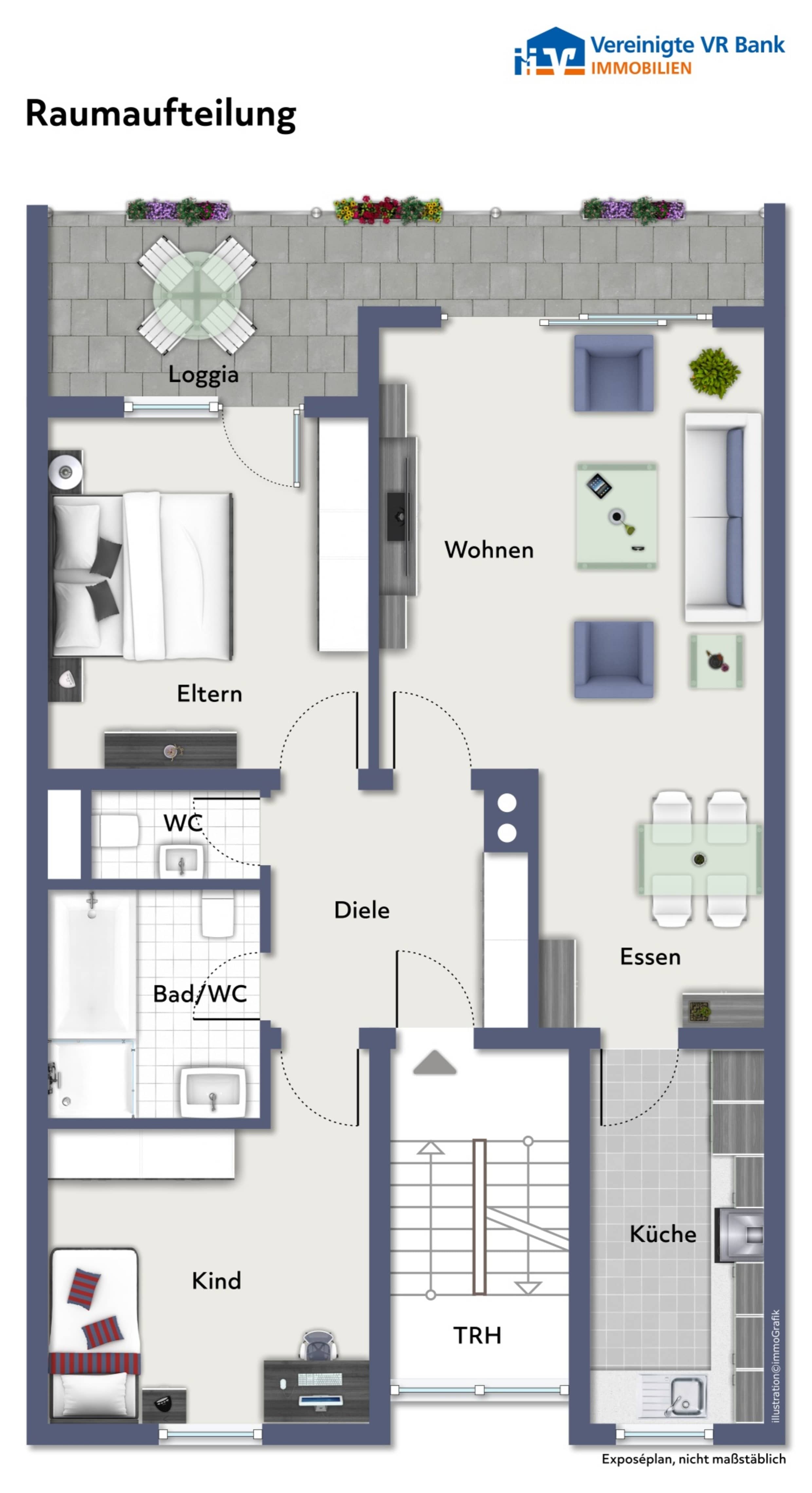 Wohnung zum Kauf 249.000 € 3 Zimmer 87 m²<br/>Wohnfläche Schifferstadt 67105