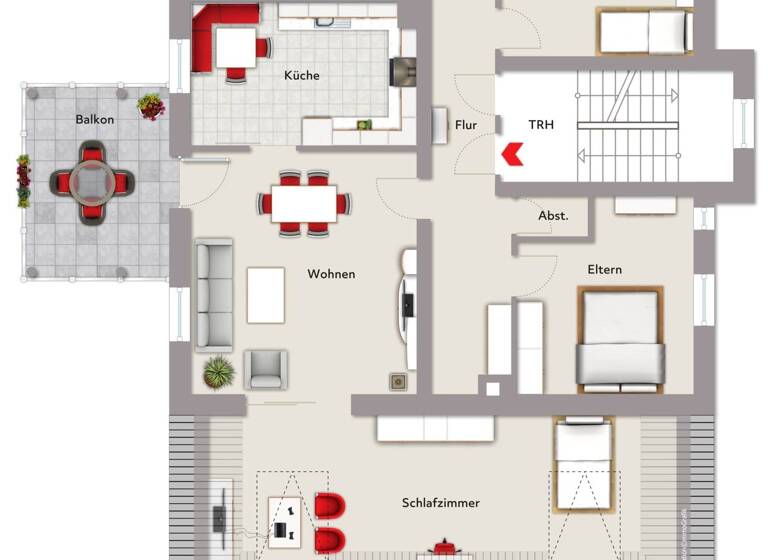 Wohnung zum Kauf 340.000 € 4 Zimmer 121,4 m² 1. Geschoss Hausach 77756