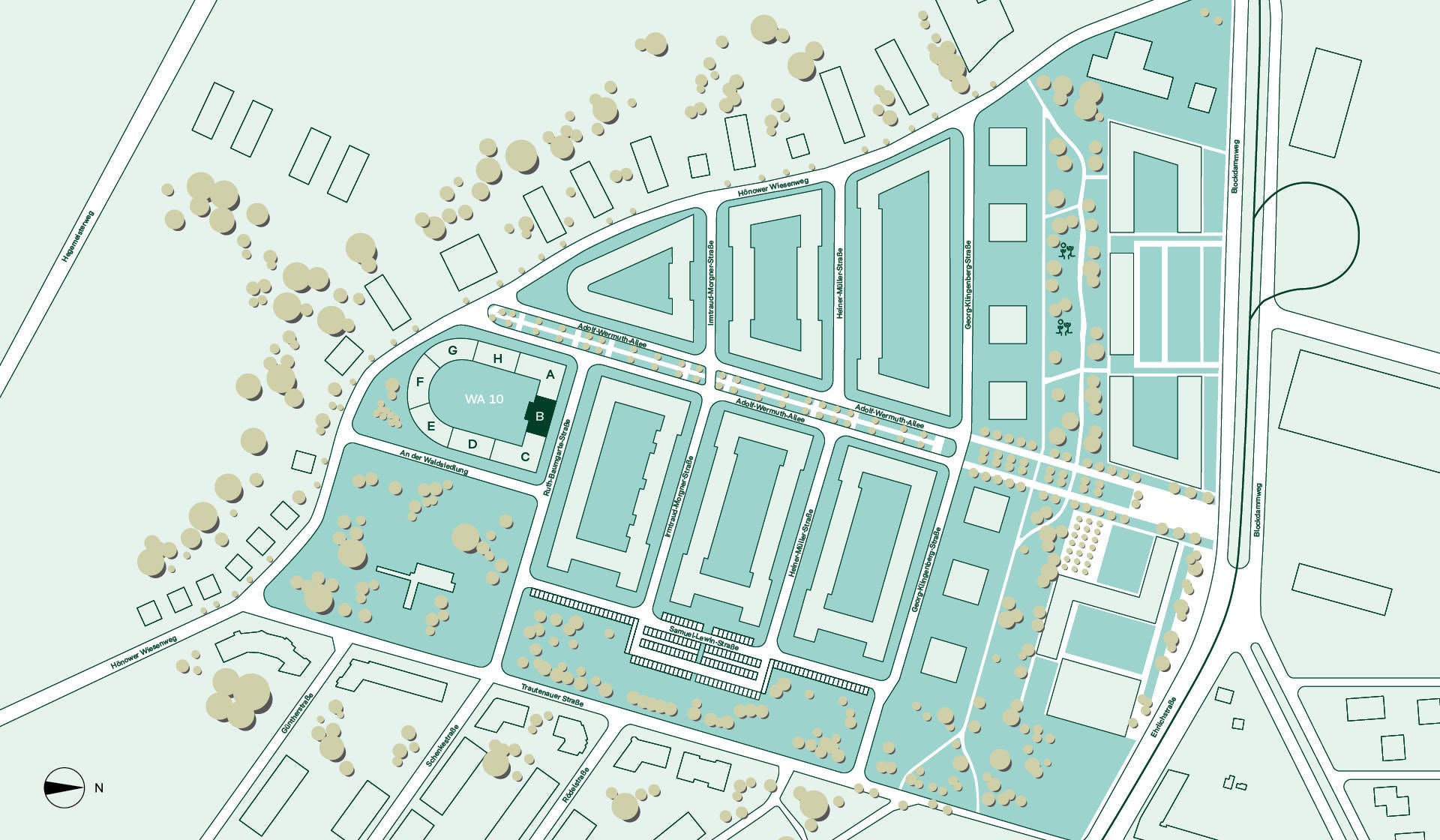 Wohnung zum Kauf provisionsfrei 541.990 € 4 Zimmer 98,8 m²<br/>Wohnfläche 2.<br/>Geschoss Ruth-Baumgarte- Straße 4 Karlshorst Berlin 10318