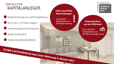 Wohnung zum Kauf 419.000 € 2 Zimmer 66 m² frei ab 31.03.2025 Weststadt Lüneburg 21339