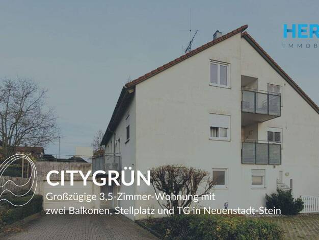Wohnung zum Kauf 300.000 € 3,5 Zimmer 89,8 m² 1. Geschoss Stein Neuenstadt am Kocher-Stein am Kocher 74196