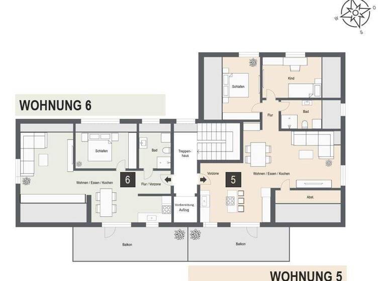 Wohnung zum Kauf - Erstbezug provisionsfrei 499.000 € 3 Zimmer 88,3 m² Essenbach 84051