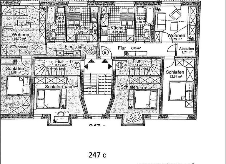 Maisonette zum Kauf 90.000 € 75,9 m² 2. Geschoss Gablenz Chemnitz 09126