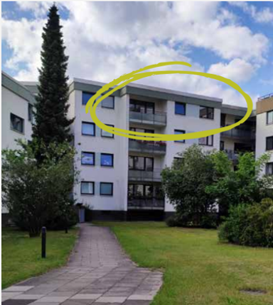 Wohnung zur Miete 639 € 2 Zimmer 60,5 m² 3. Geschoss frei ab 01.03.2025 Amelungshof 3B Wülfel Hannover 30519