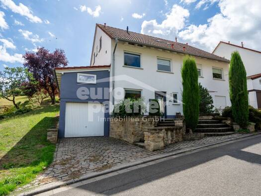 Doppelhaushälfte zum Kauf 199.000 € 4 Zimmer 120,4 m² 1.278 m² Grundstück Breitenheim 55592
