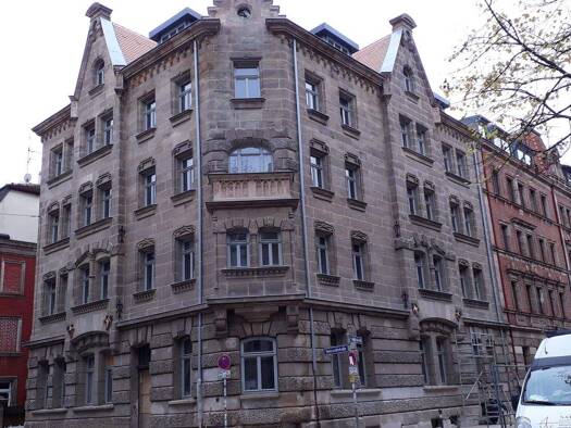 Wohnung zur Miete 1.435 € 3 Zimmer 92,7 m² Geschoss 3/4 frei ab 01.01.2026 Volprechtstraße 23 Gostenhof Nürnberg 90429