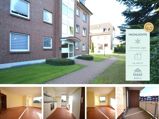 Wohnung zur Miete 580 € 2 Zimmer 49 m² frei ab 01.01.2027 Tostedt Tostedt 21255