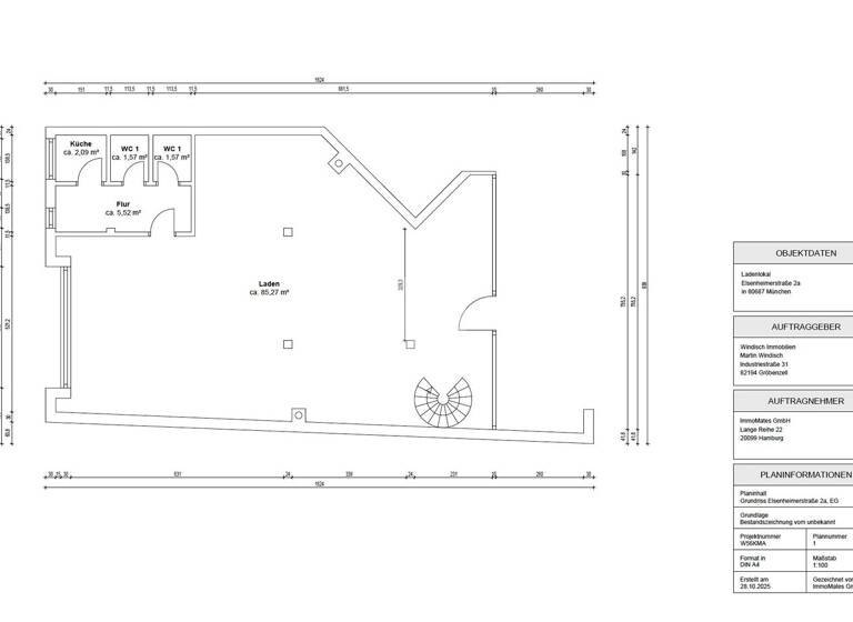 Laden zum Kauf 385.000 € 85 m² Verkaufsfläche Laim München 80687