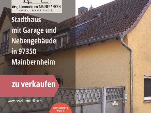 Einfamilienhaus zum Kauf 179.000 € 6 Zimmer 107 m² 370 m² Grundstück frei ab sofort Mainbernheim 97350