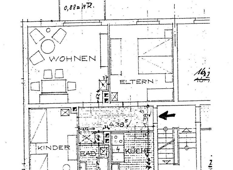 Wohnung zur Miete 400 € 3 Zimmer 68,4 m² frei ab 15.06.2026 Negenborntrift 2 Schöningen 38364