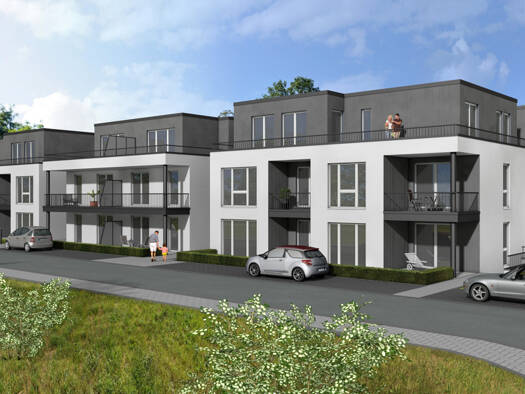 Wohnung zum Kauf - Erstbezug 282.000 € 2 Zimmer 70,5 m² 2. Geschoss Werl 59457