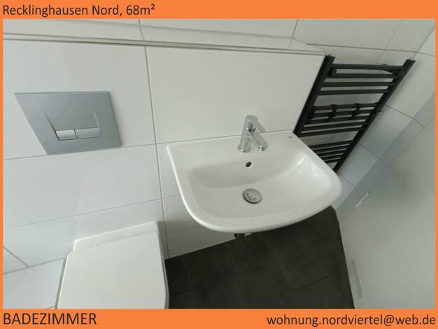 Wohnung zur Miete 560 € 2,5 Zimmer 68 m² 1. Geschoss frei ab 01.09.2026 Stadtmitte Recklinghausen 45657