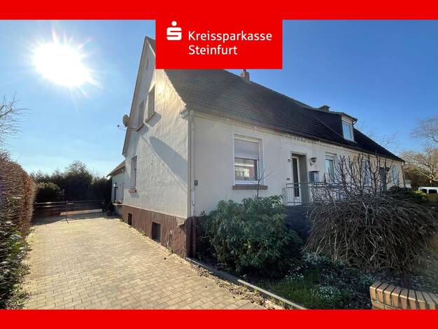 Doppelhaushälfte zum Kauf 199.000 € 4 Zimmer 108,8 m² 1.142 m² Grundstück frei ab sofort Lengerich Lengerich 49525
