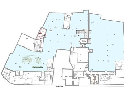Ladenfläche zur Miete 1.500 m² Verkaufsfläche Marienplatz 1-2 Altstadt Schwerin 19053