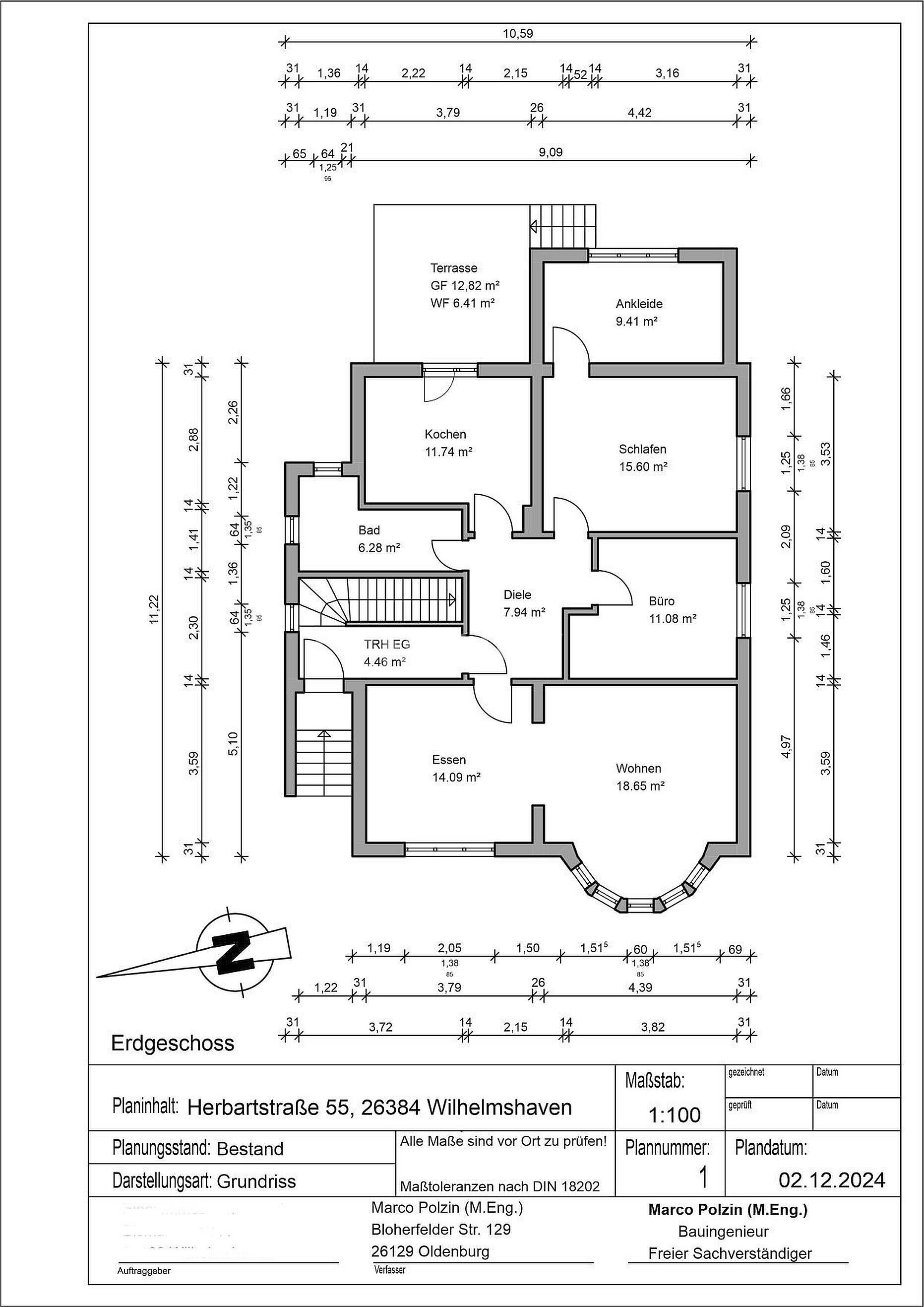 Mehrfamilienhaus zum Kauf 269.900 € 7 Zimmer 187 m²<br/>Wohnfläche 444 m²<br/>Grundstück Heppens Wilhelmshaven 26384