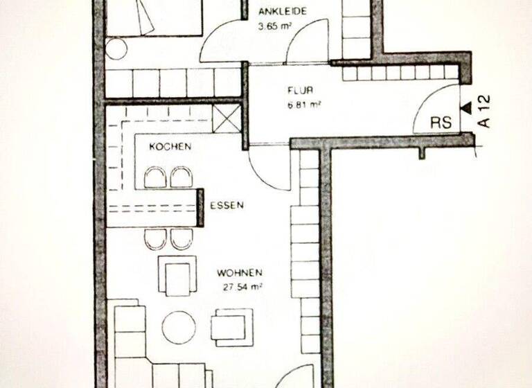 Wohnung zum Kauf 226.400 € 2 Zimmer 60 m² 3. Geschoss Idstein 65510