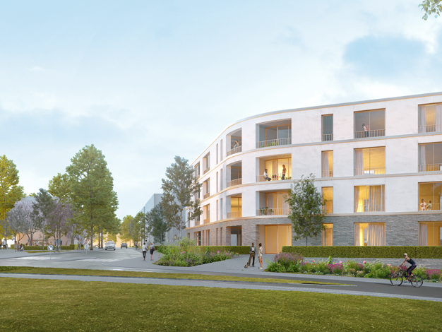 Terrassenwohnung zum Kauf - Neubau provisionsfrei 110.000 € 2 Zimmer 59,5 m² EG frei ab sofort Innenstadt Fulda 36037