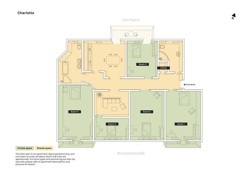 Wohnung zur Miete Wohnen auf Zeit 1.320 € 2 Zimmer 27 m²<br/>Wohnfläche 27.01.2025<br/>Verfügbarkeit Bismarckstraße Charlottenburg Berlin 10627