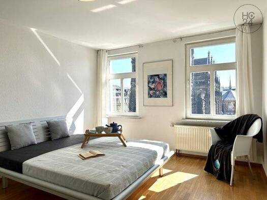 Wohnung zur Miete Wohnen auf Zeit 1.200 € 3 Zimmer 80 m² frei ab sofort Zentrum-Süd Leipzig 04107