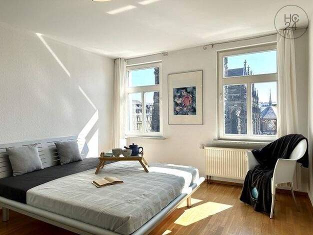 Wohnung zur Miete Wohnen auf Zeit 1.200 € 3 Zimmer 80 m² frei ab sofort Zentrum-Süd Leipzig 04107