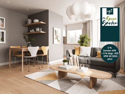 Wohnung zum Kauf - Neubau provisionsfrei 349.990 € 2 Zimmer 51 m² 1. Geschoss Czermaks Garten Zentrum-Ost Mitte 04103