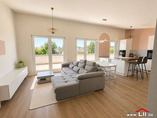 Penthouse zur Miete 2.150 € 4 Zimmer 122,5 m² 4. Geschoss Bieber Offenbach am Main 63073