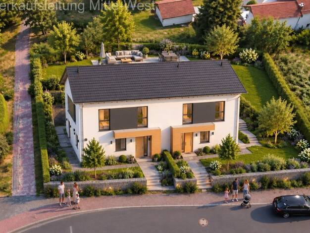Doppelhaushälfte zum Kauf 385.900 € 4 Zimmer 140 m² 490 m² Grundstück Laimbach Weilmünster 35789