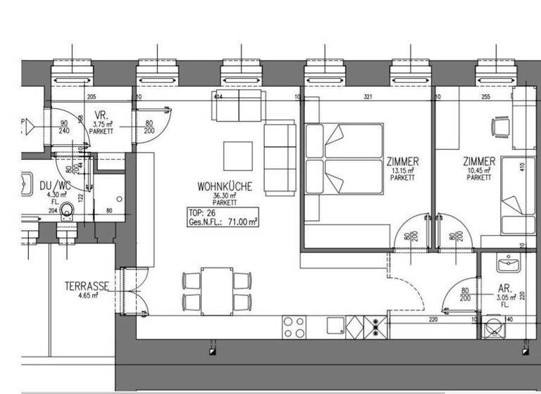 WG-Zimmer zum Kauf 429.900 € 3 Zimmer 71 m² 1. Geschoss Wien,Rudolfsheim-Fünfhaus 1150