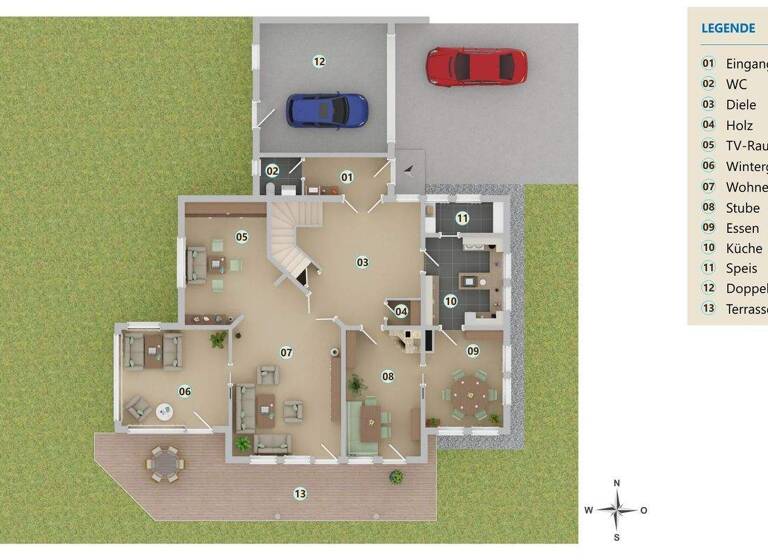 Einfamilienhaus zum Kauf 795.000 € 8 Zimmer 301 m² 865 m² Grundstück Ergoldsbach 84061