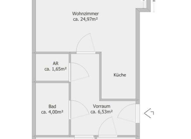 Wohnung zum Kauf provisionsfrei 318.000 € 2 Zimmer 54 m² 4. Geschoss Attemsgasse Wien 1220