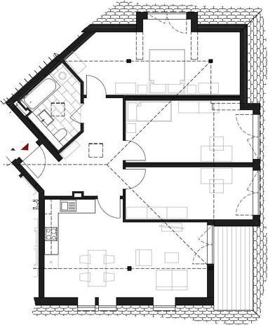 Terrassenwohnung zur Miete 1.425 € 4 Zimmer 98,9 m² 3. Geschoss frei ab sofort Alte Berliner Straße 52 Dahlwitz-Hoppegarten Hoppegarten 15366