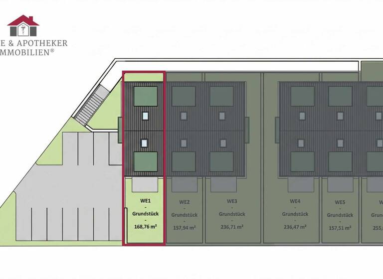 Reihenendhaus zum Kauf - Erstbezug provisionsfrei 529.000 € 5 Zimmer 144,8 m² 168,8 m² Grundstück Stockelsdorf 23617